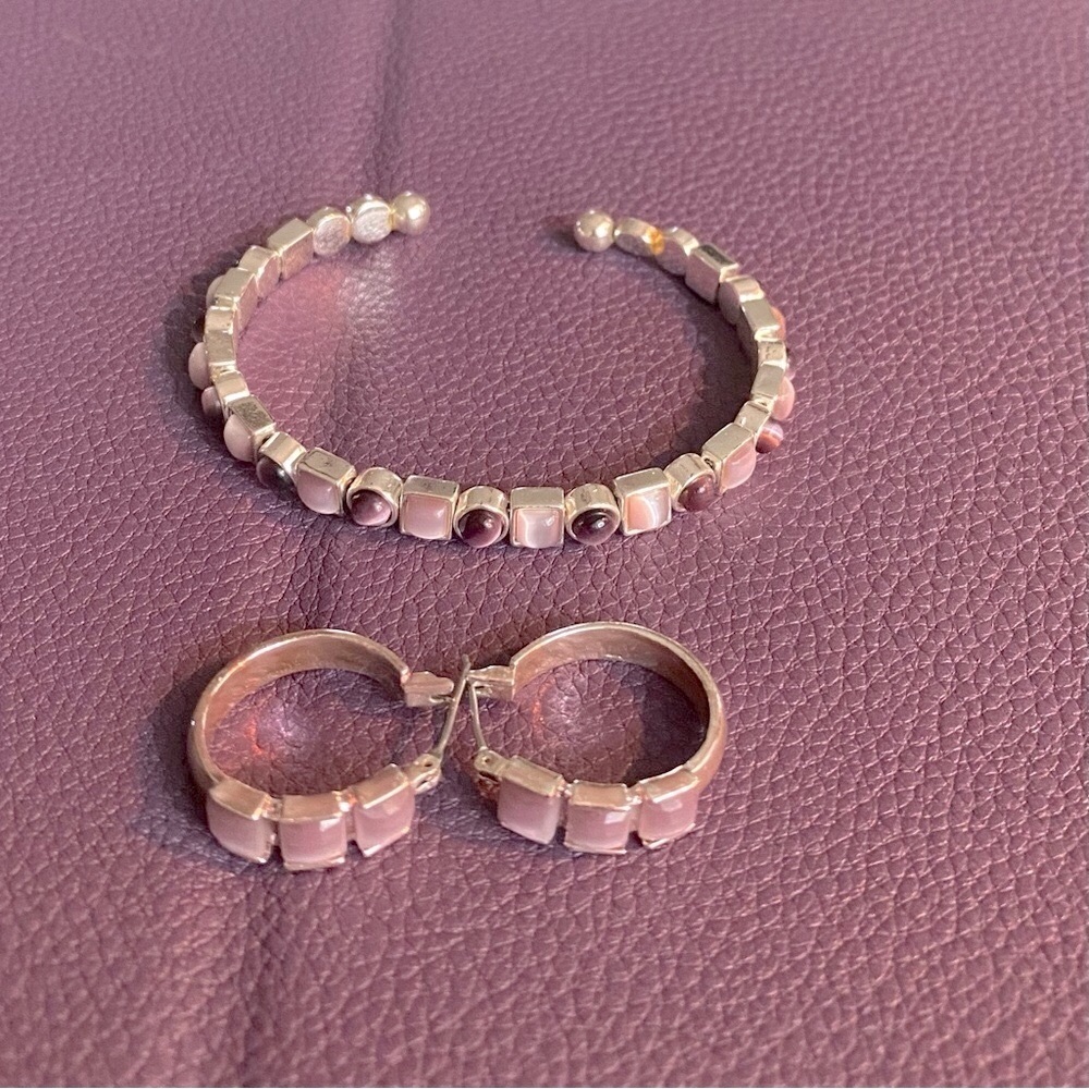 Monet Bracelet and Earrings Set